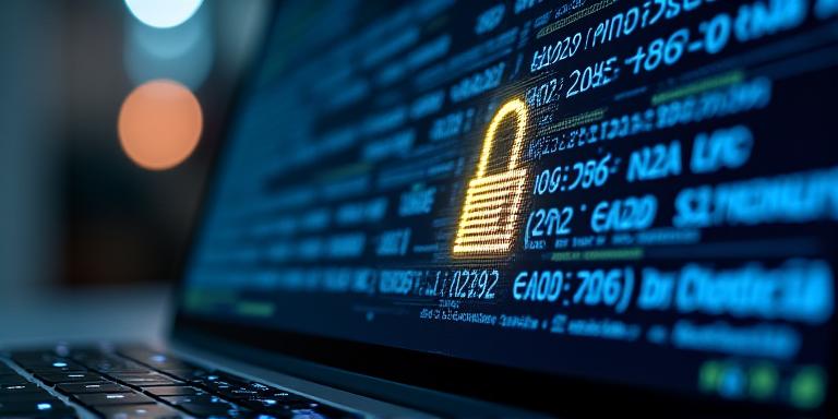 Digital data protection and encryption visualization